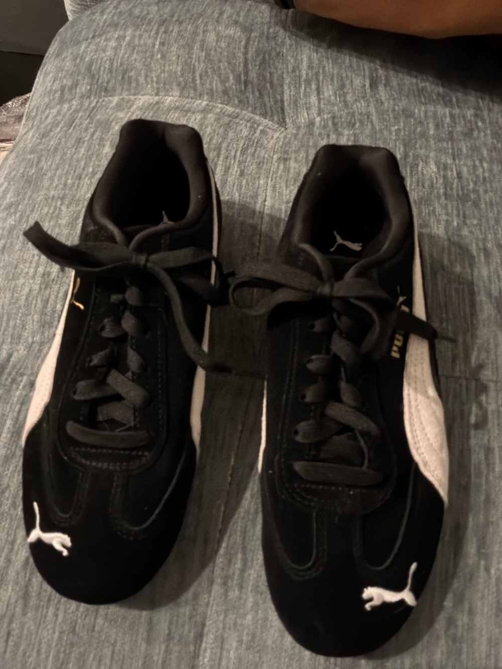 Puma Speedcat black sneakers in size 7